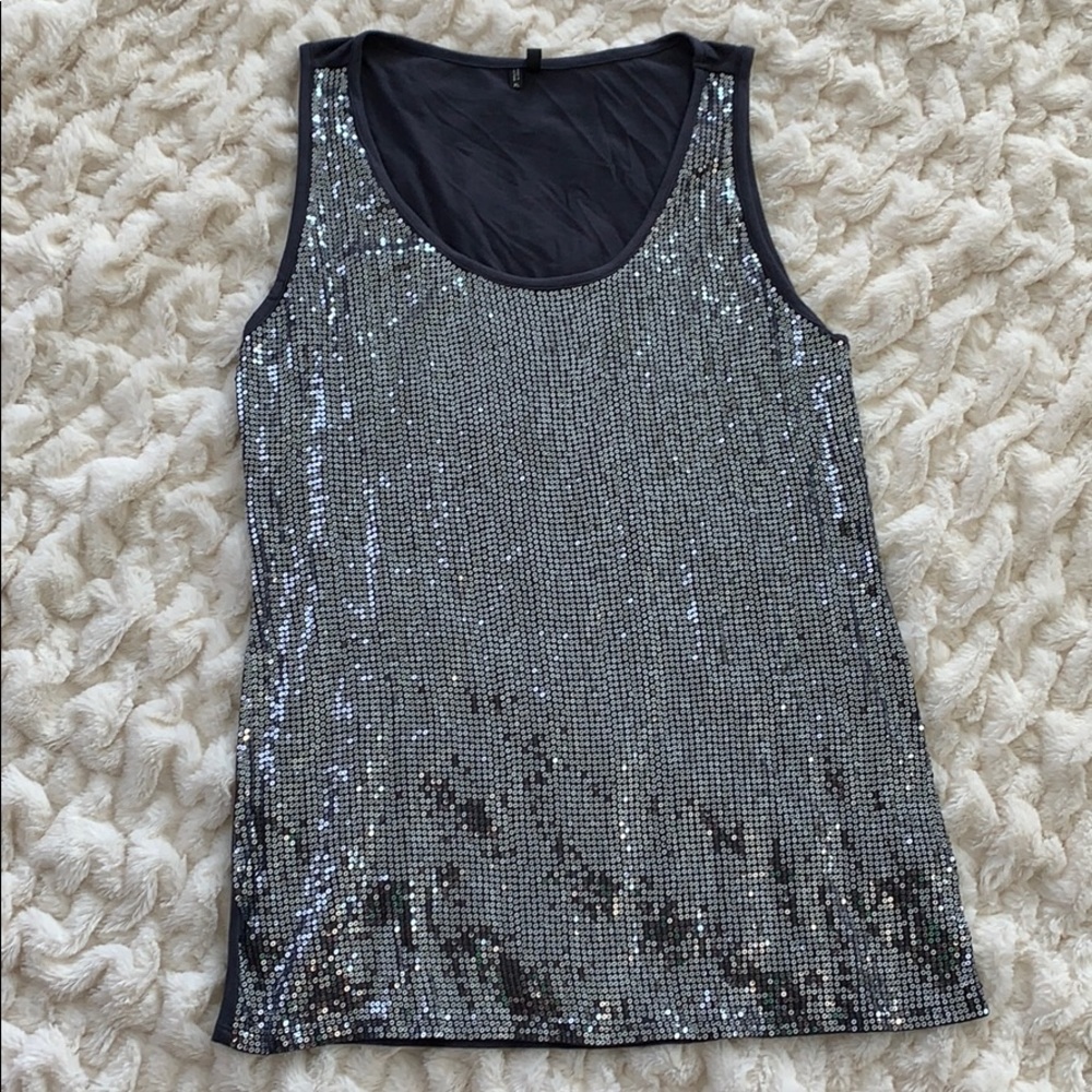 Sequin top
